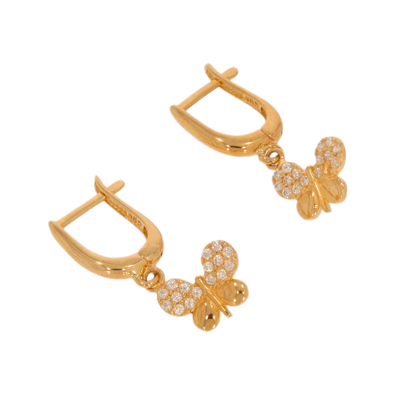 Cercei, Aur Galben, 14 k, 2.39 gr, Cod Produs: 561705 - Tezaurshop.ro