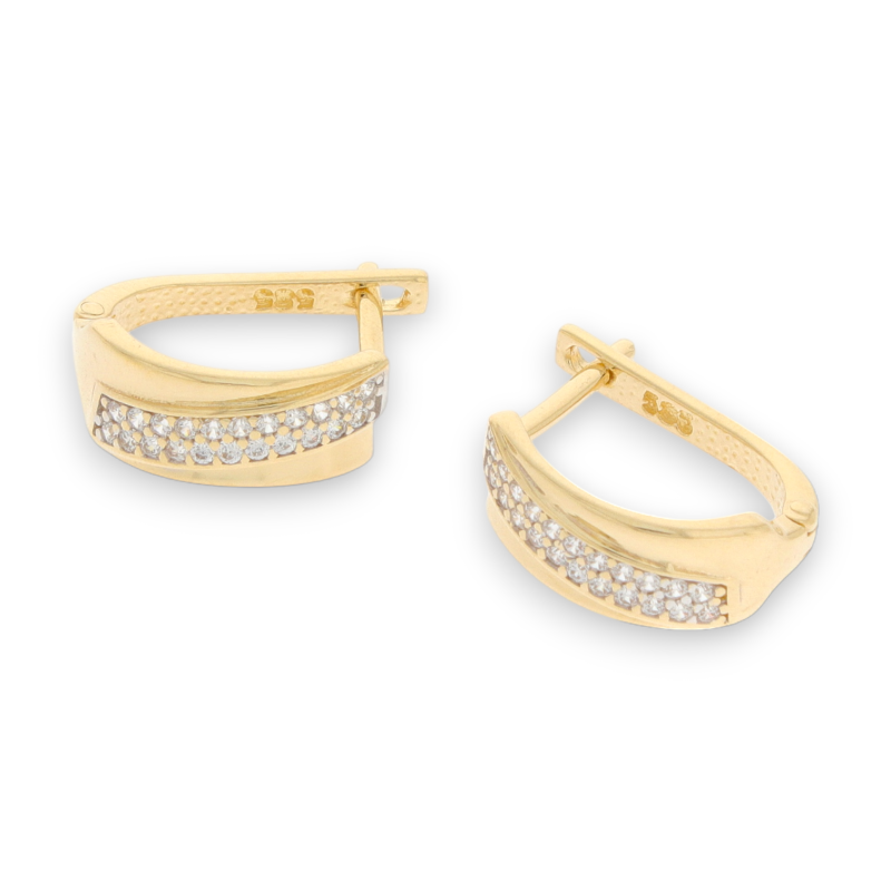 Cercei, Aur Galben, 14 k, 2.85 gr, Cod Produs: 563441 - Tezaurshop.ro
