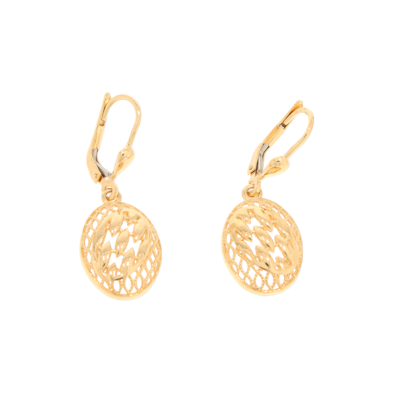 Cercei, Aur Galben, 14 k, 3.3 gr, Cod Produs: 563636 - Tezaurshop.ro