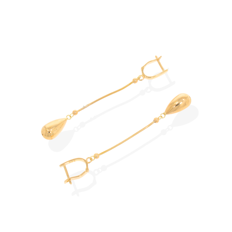 Cercei, Aur Galben, 14 k, 3.05 gr, Cod Produs: 563733 - Tezaurshop.ro