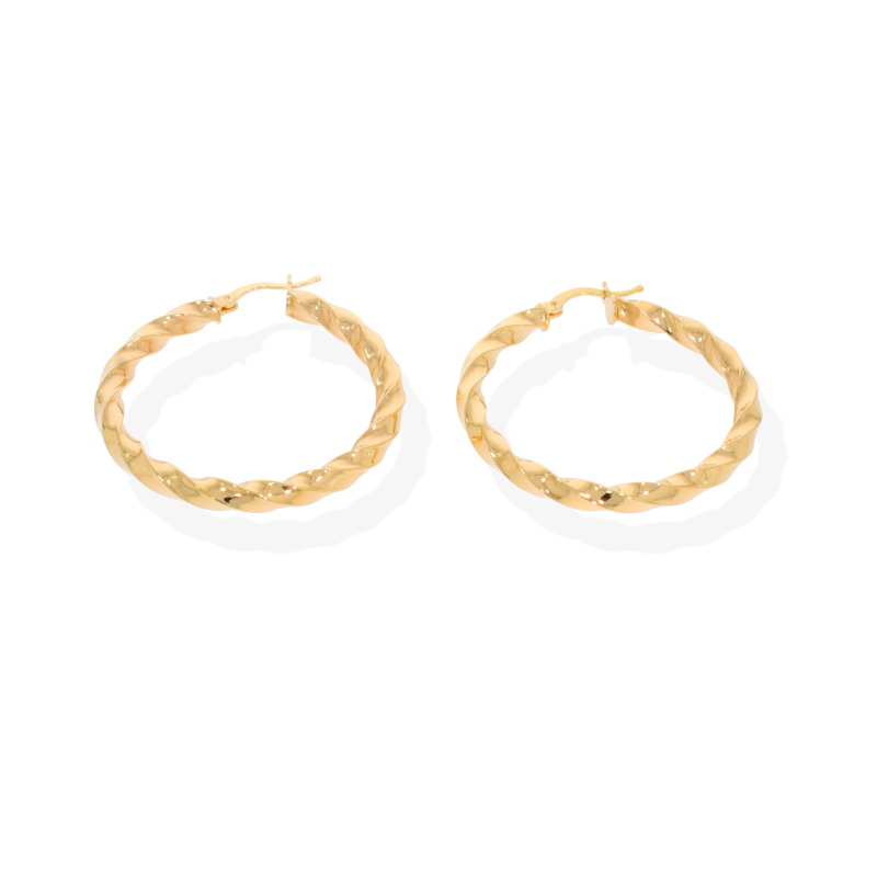 Cercei, Aur Galben, 14 k, 5.99 gr, Cod Produs: 563747 - Tezaurshop.ro