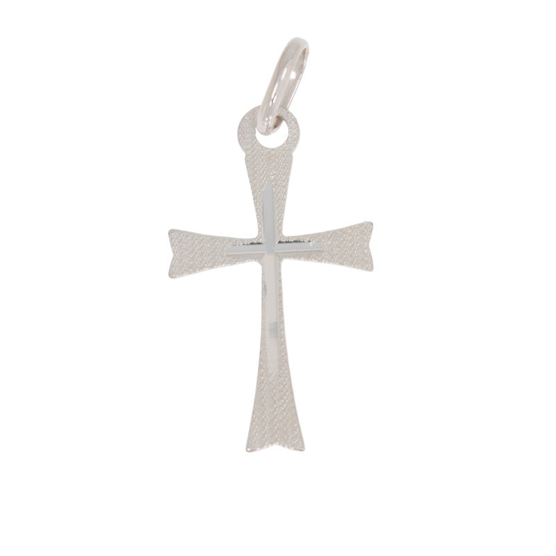Cruce, Aur Alb, 14 k, 0.41 gr, Cod Produs: 567162 - Tezaurshop.ro