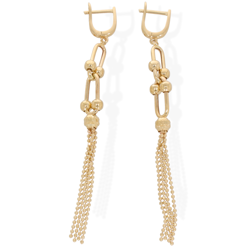 Cercei, Aur Galben, 14 k, 5.36 gr, Cod Produs: 567969 - Tezaurshop.ro