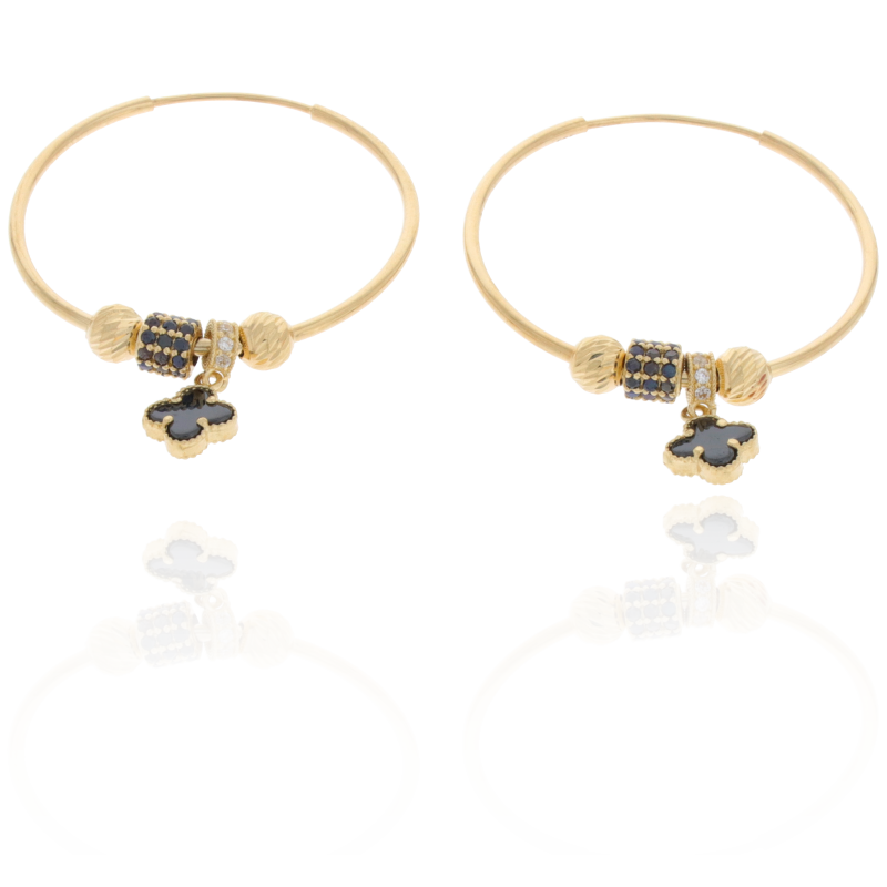 Cercei, Aur Galben, 14 k, 5.74 gr, Cod Produs: 567996 - Tezaurshop.ro
