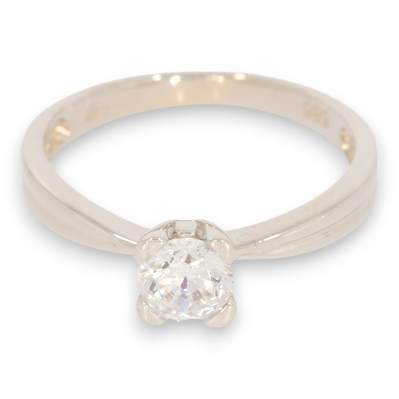 Inel Dama, Aur Alb, 14 k, 2.25 gr, Cod Produs: 568270 - Tezaurshop.ro