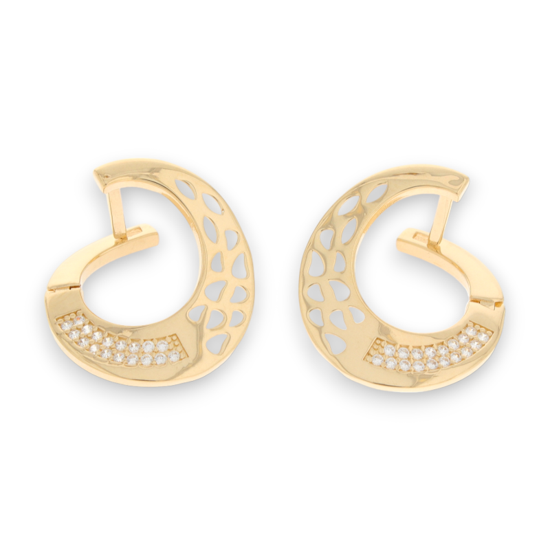 Cercei, Aur Galben, 14 k, 5.14 gr, Cod Produs: 568521 - Tezaurshop.ro