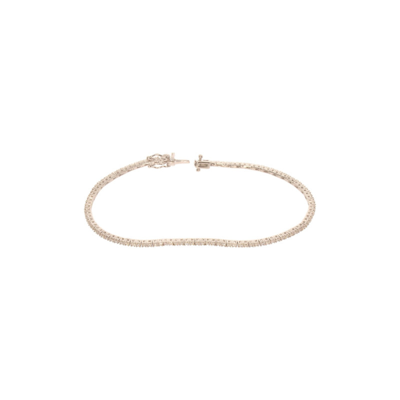 Bratara, Aur Alb, 18 k, 6.68 gr, cu Diamante, Cod Produs: 568883 - Tezaurshop.ro