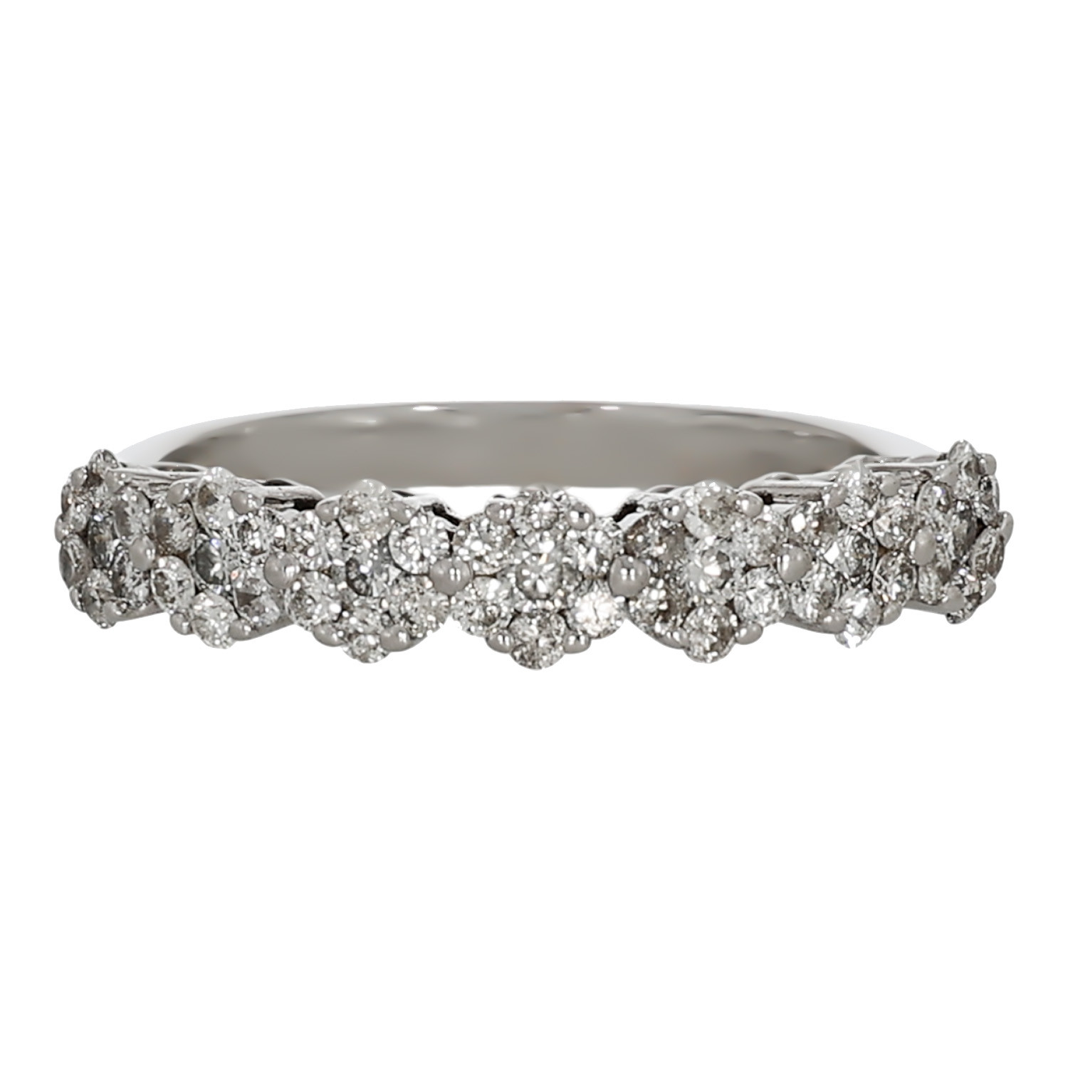Inel Dama, Aur Alb, 18 k, 2.77 gr, cu Diamante, Cod Produs: 569214