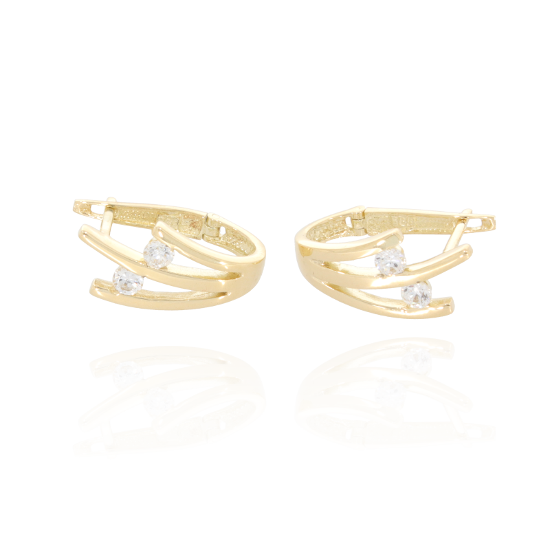 Cercei, Aur Galben, 14 k, 6 gr, Cod Produs: 569288 - Tezaurshop.ro