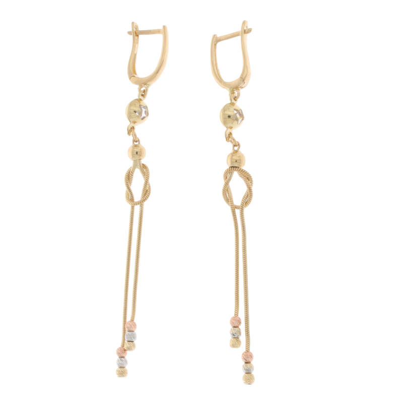Cercei, Aur Galben, 14 k, 4.85 gr, Cod Produs: 569412 - Tezaurshop.ro