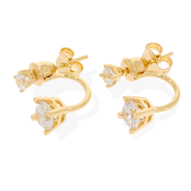 Cercei, Aur Galben, 14 k, 3.03 gr, Cod Produs: 569585 - Tezaurshop.ro