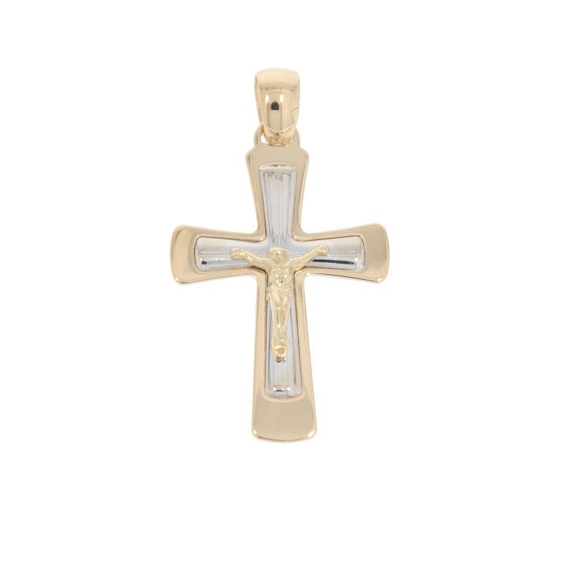 Cruce, Aur Mix, 14 k, 2.39 gr, Cod Produs: 570251 - Tezaurshop.ro
