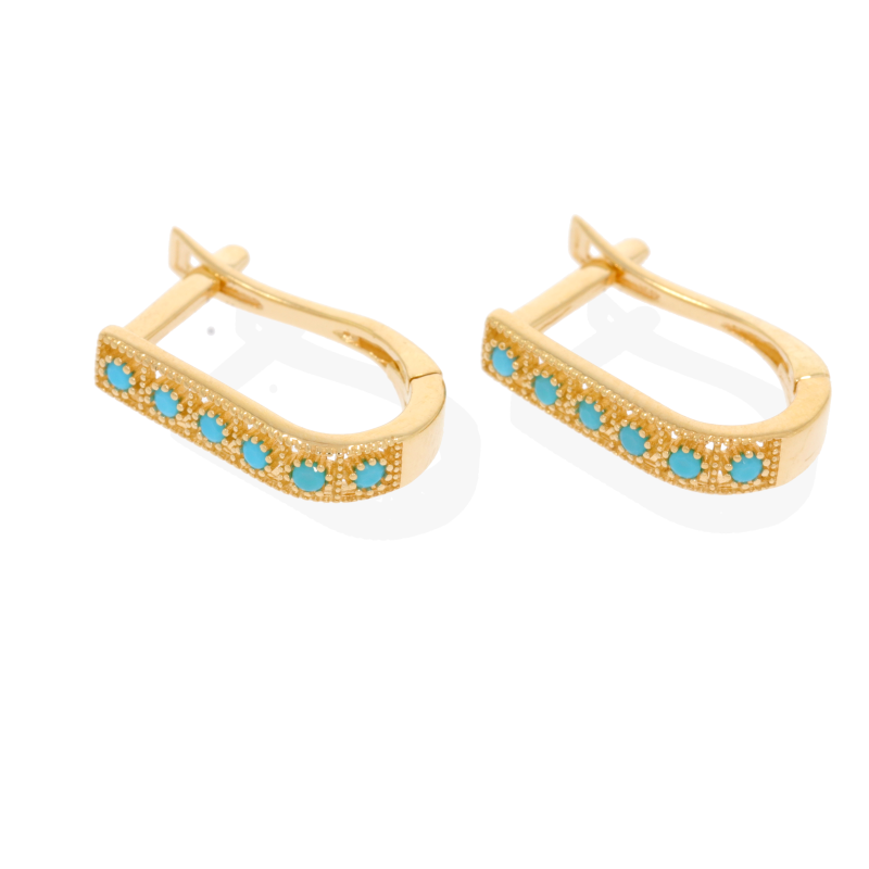 Cercei, Aur Galben, 14 k, 1.81 gr, Cod Produs: 570370 - Tezaurshop.ro