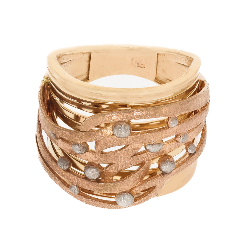 Inel Dama, Aur Mix, 14 k, 8.15 gr, Cod Produs: 570378 - Tezaurshop.ro
