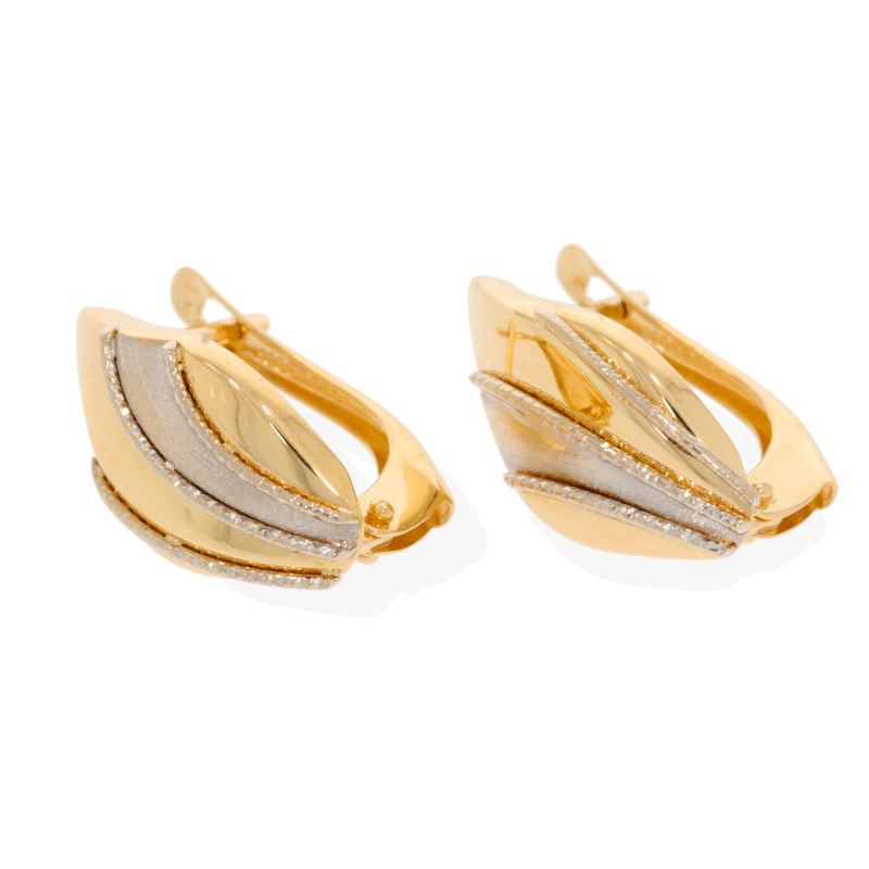 Cercei, Aur Mix, 14 k, 2.19 gr, Cod Produs: 570592 - Tezaurshop.ro