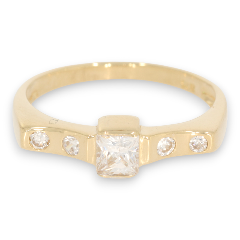Inel Dama, Aur Galben, 14 k, 2.22 gr, Cod Produs: 570827 - Tezaurshop.ro