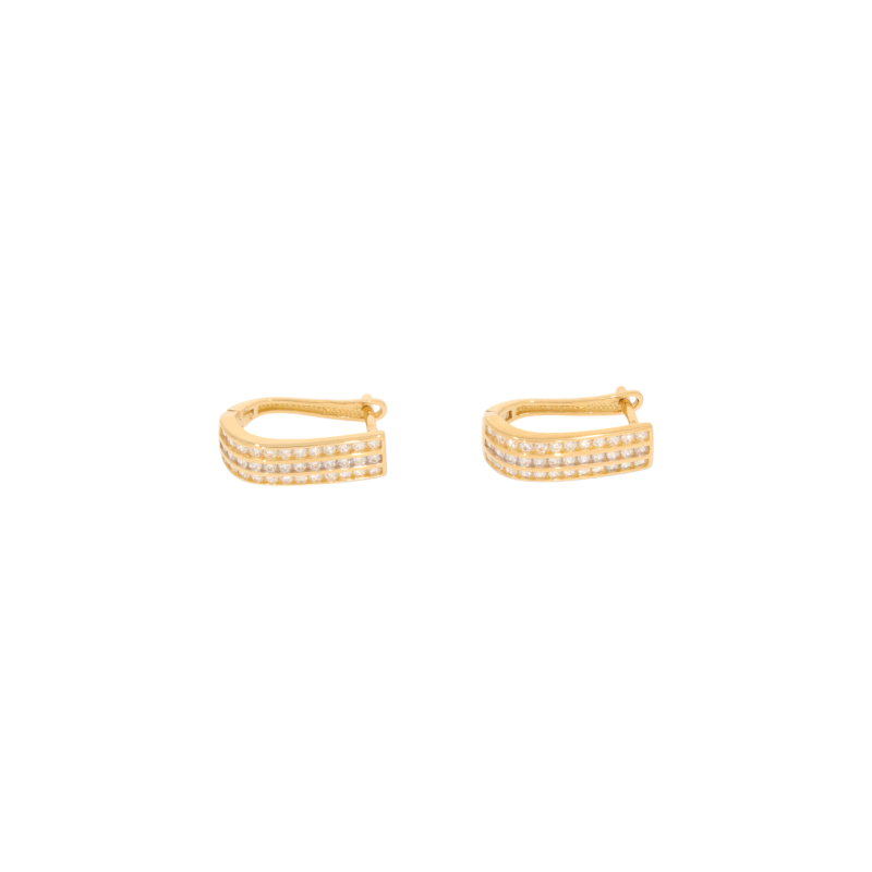 Cercei, Aur Galben, 18 k, 3.29 gr, Cod Produs: 571875 - Tezaurshop.ro