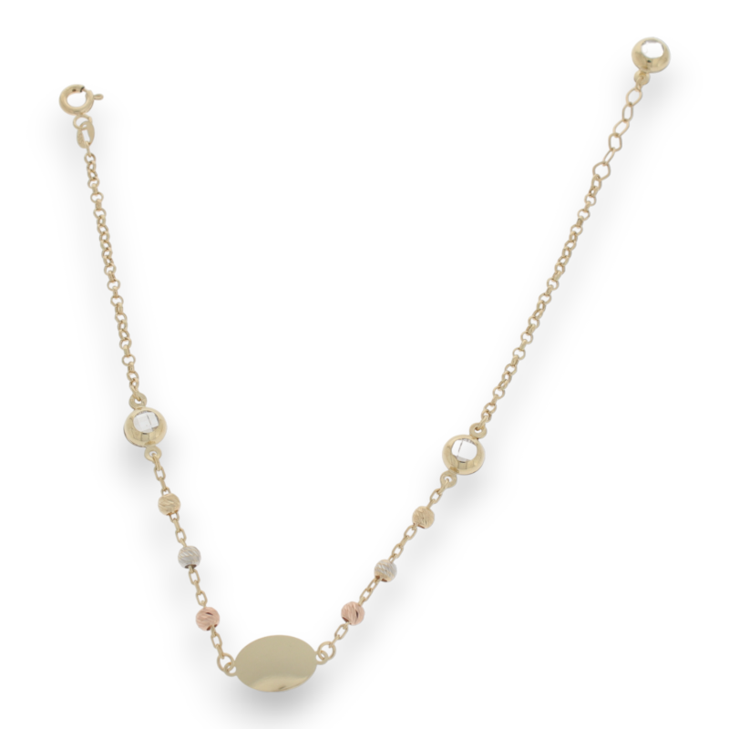 Bratara, Aur Mix, 14 k, 2.6 gr, Cod Produs: 572034 - Tezaurshop.ro