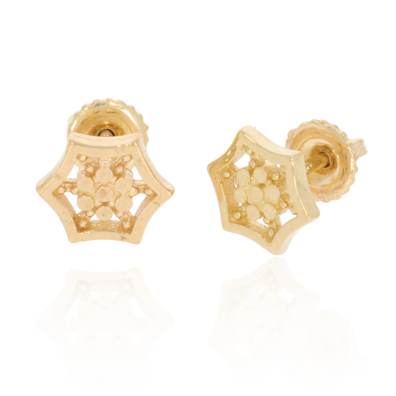 Cercei, Aur Galben, 14 k, 1.2 gr, Cod Produs: 574467 - Tezaurshop.ro