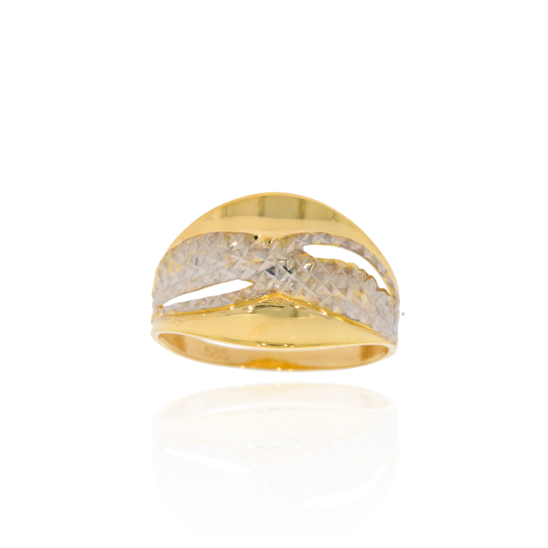 Inel Dama, Aur Mix, 14 k, 2.7 gr, Cod Produs: 575227 - Tezaurshop.ro