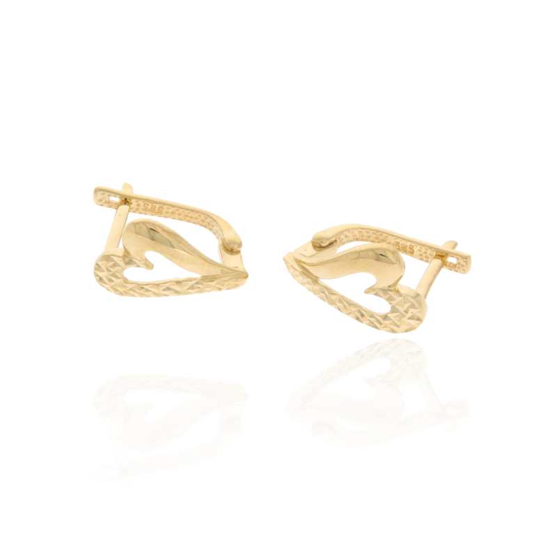 Cercei, Aur Galben, 14 k, 2.79 gr, Cod Produs: 575385 - Tezaurshop.ro