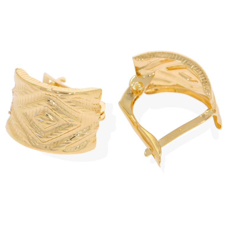 Cercei, Aur Galben, 14 k, 1.75 gr, Cod Produs: 575474 - Tezaurshop.ro