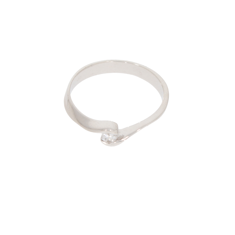 Inel Dama, Aur Alb, 14 k, 2.19 gr, Cod Produs: 576724 - Tezaurshop.ro