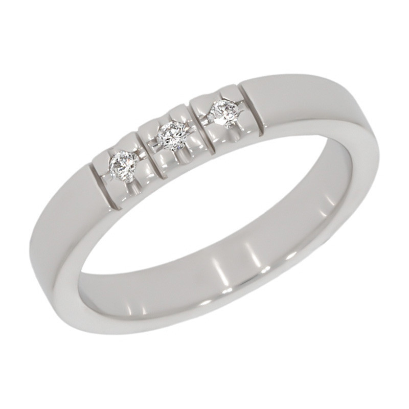 Inel, Aur Alb, 14 k, 3.99 gr, cu Diamante, Cod Produs: 576931