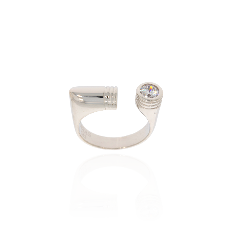 Inel Dama, Aur Alb, 14 k, 4.55 gr, Cod Produs: 577205 - Tezaurshop.ro