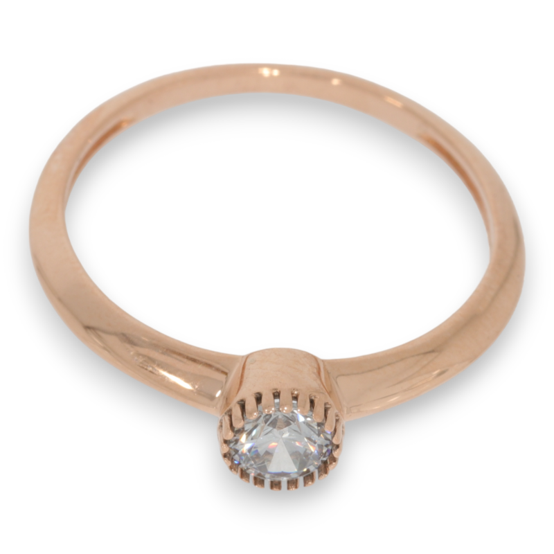 Inel Dama, Aur Roz, 14 k, 1.51 gr, Cod Produs: 577221 - Tezaurshop.ro