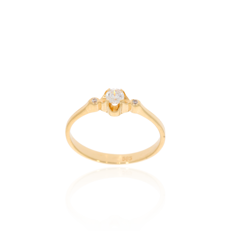 Inel Dama, Aur Galben, 14 k, 1.76 gr, Cod Produs: 577587 - Tezaurshop.ro