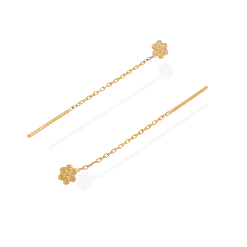 Cercei, Aur Galben, 14 k, 1.24 gr, Cod Produs: 577708 - Tezaurshop.ro