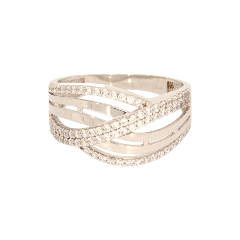 Inel Dama, Aur Alb, 14 k, 2.78 gr, Cod Produs: 578071 - Tezaurshop.ro