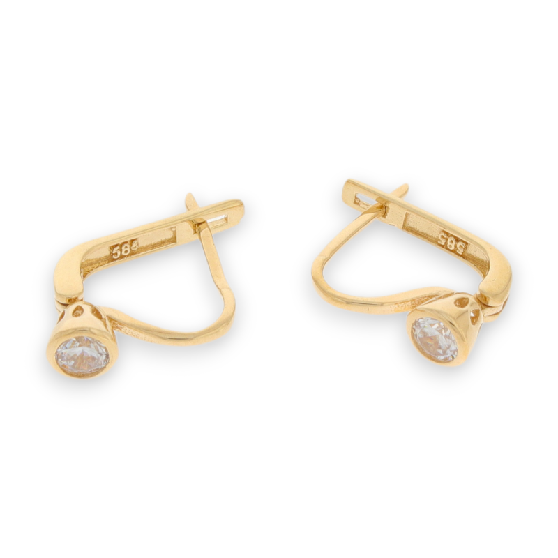 Cercei, Aur Galben, 14 k, 2.11 gr, Cod Produs: 578268 - Tezaurshop.ro