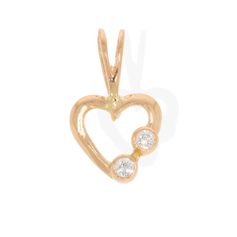 Pandantiv, Aur Roz, 14 k, 0.85 gr, Cod Produs: 578323 - Tezaurshop.ro