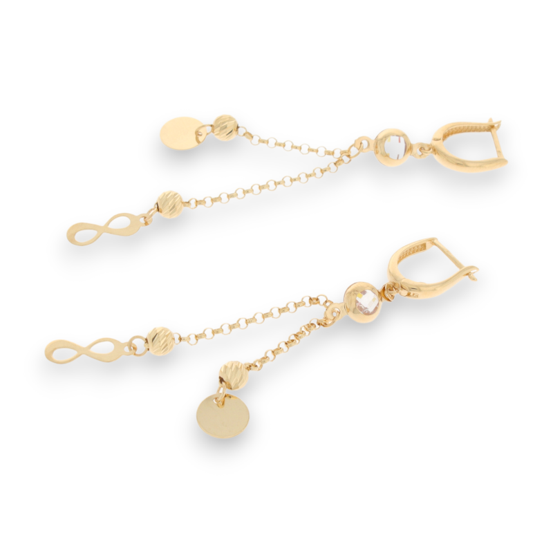 Cercei, Aur Galben, 14 k, 3.21 gr, Cod Produs: 580008 - Tezaurshop.ro