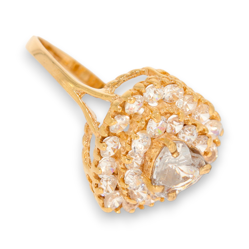 Inel Dama, Aur Galben, 14 k, 3.44 gr, Cod Produs: 581411 - Tezaurshop.ro