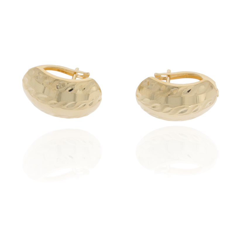 Cercei, Aur Galben, 14 k, 2.12 gr, Cod Produs: 582080 - Tezaurshop.ro