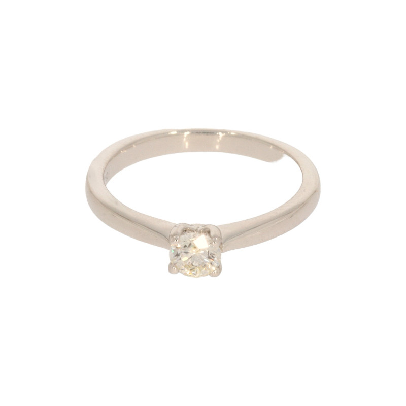 Inel Dama, Aur Alb, 18 k, 2.85 gr, cu Diamante, Cod Produs: 582710 - Tezaurshop.ro