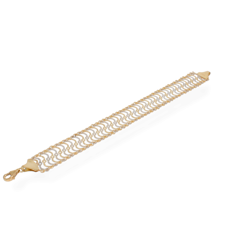 Bratara, Aur Mix, 14 k, 9.17 gr, Cod Produs: 582928 - Tezaurshop.ro