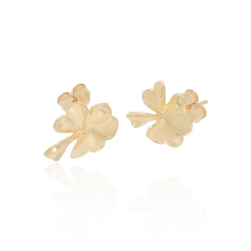 cercei din aur aur galben 14k 583754