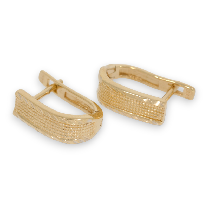 Cercei, Aur Galben, 14 k, 2.65 gr, Cod Produs: 583825 - Tezaurshop.ro