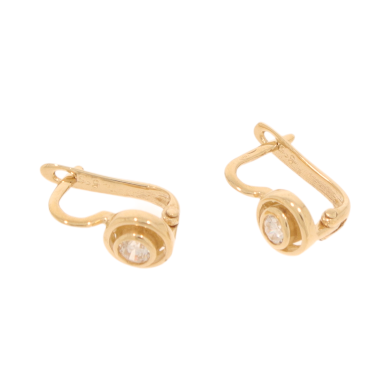 Cercei, Aur Galben, 14 k, 2.04 gr, Cod Produs: 586030 - Tezaurshop.ro