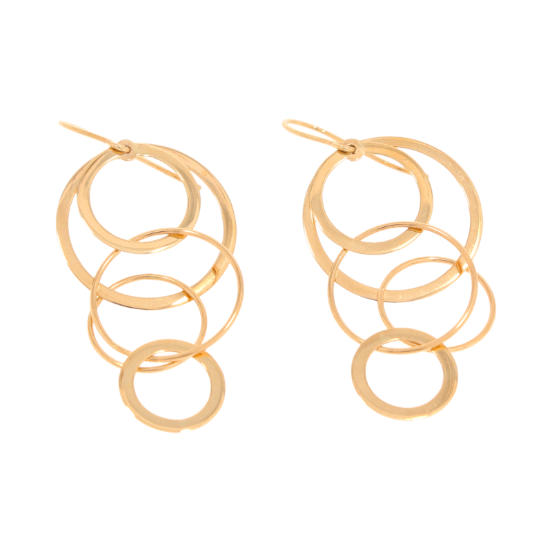 Cercei, Aur Galben, 14 k, 4.05 gr, Cod Produs: 586378 - Tezaurshop.ro