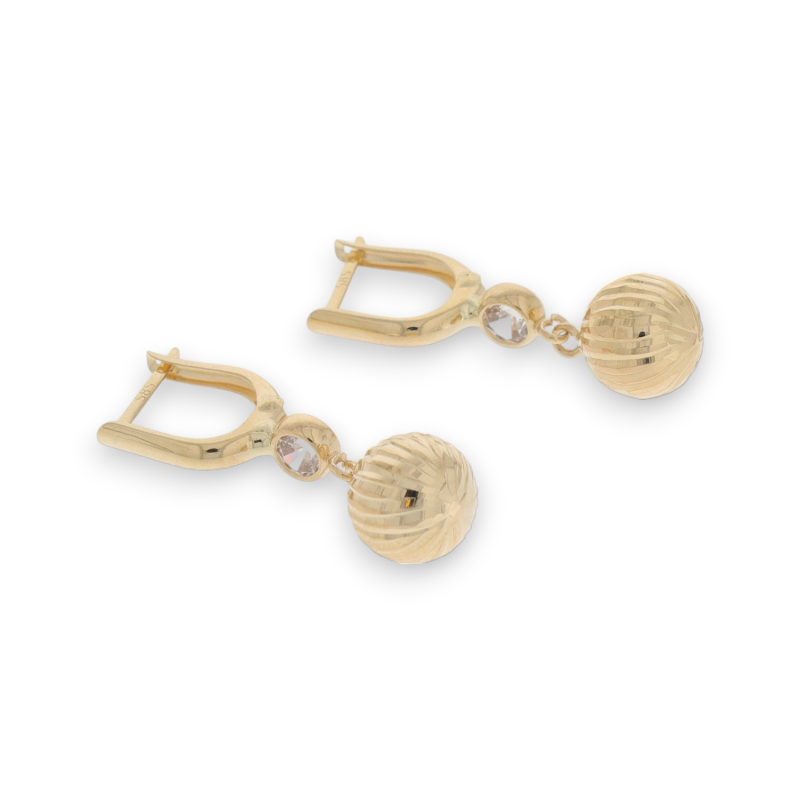 Cercei, Aur Galben, 14 k, 3.68 gr, Cod Produs: 587731 - Tezaurshop.ro