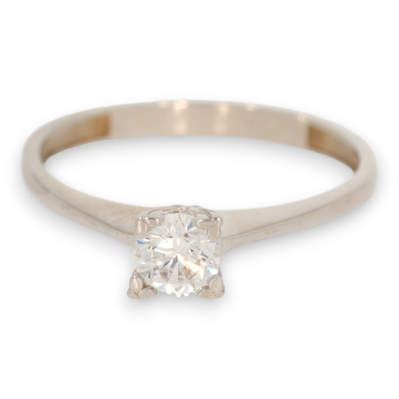 Inel Dama, Aur Alb, 14 k, 1.75 gr, Cod Produs: 588184 - Tezaurshop.ro