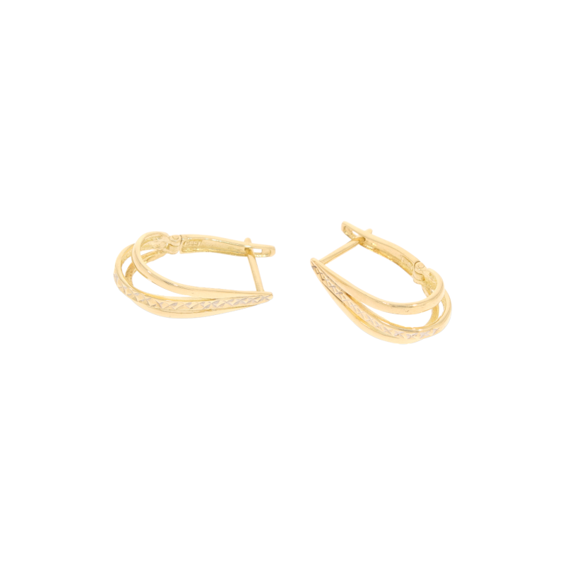 Cercei, Aur Galben, 14 k, 4.47 gr, Cod Produs: 588955 - Tezaurshop.ro