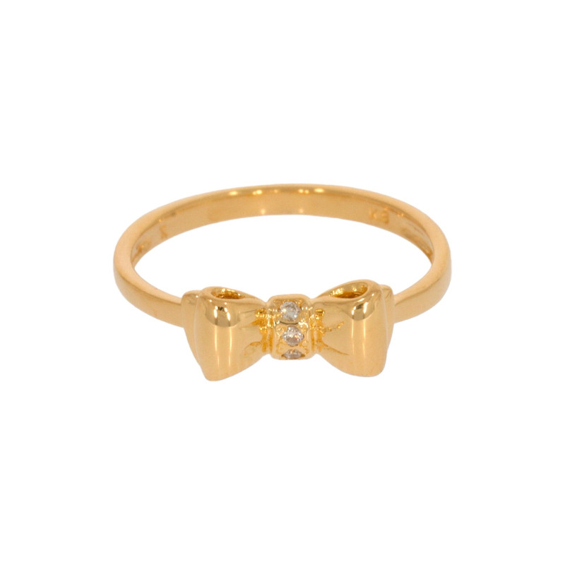 Inel Dama, Aur Galben, 18 k, 2.52 gr, cu Diamante, Cod Produs: 602238 - Tezaurshop.ro