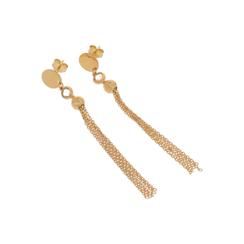 Cercei, Aur Galben, 14 k, 2.89 gr, Cod Produs: 602324 - Tezaurshop.ro
