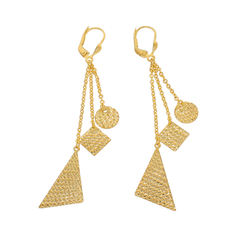 Cercei, Aur Galben, 14 k, 4.39 gr, Cod Produs: 602502 - Tezaurshop.ro